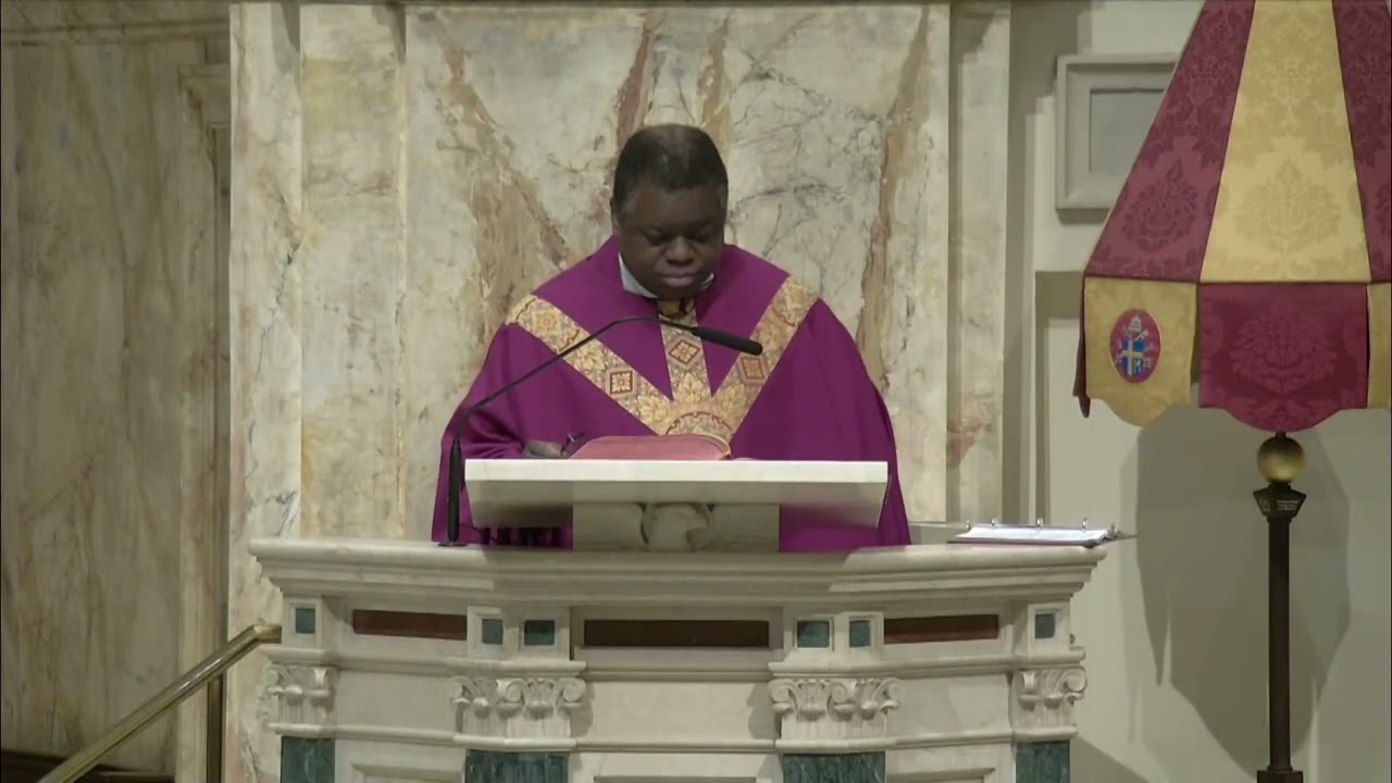 St James Mass 3 2 26, Monday of the Second Week of Lent