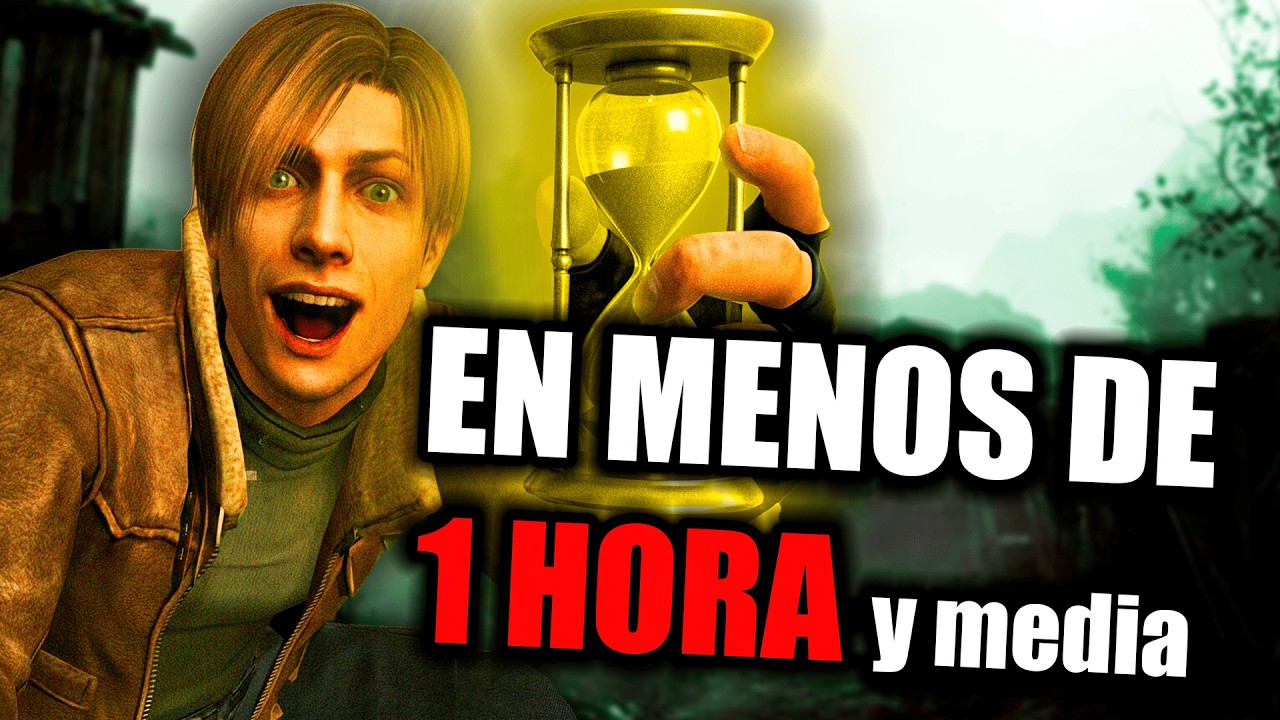 ES POSIBLE VENCER RE4 PERO EN MENOS DE UNA HORA Y MEDIA?