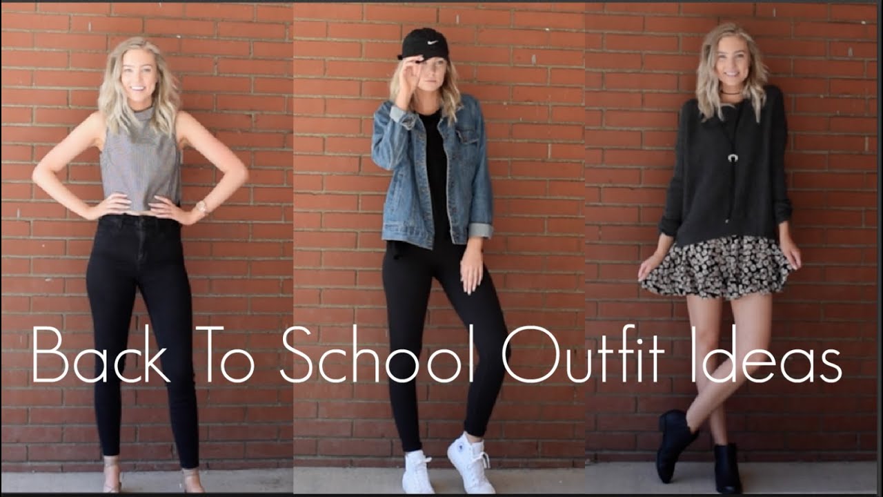 BACK TO SCHOOL OUTFIT IDEAS 2016 | Sam Edwards