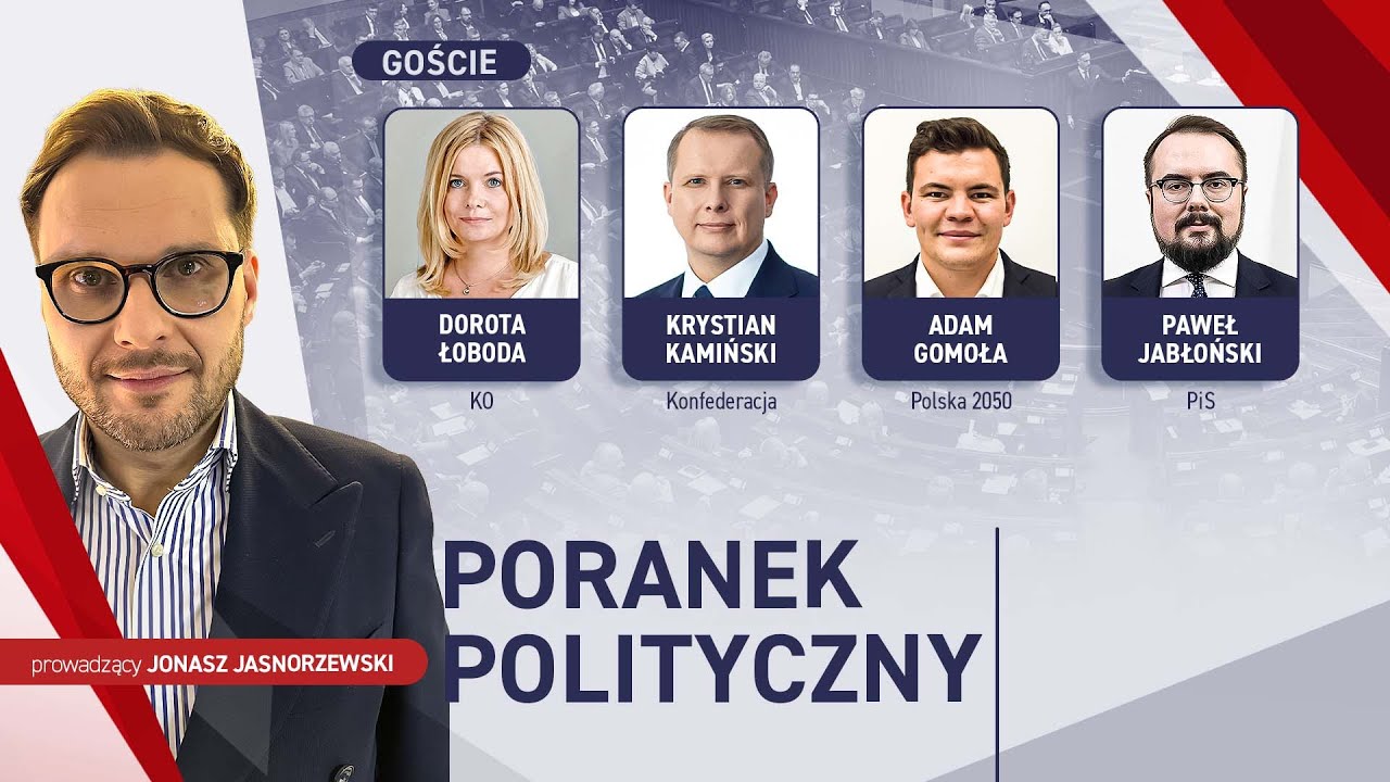 Łoboda, Kamiński, Gomoła, Jabłoński | PORANEK POLITYCZNY | 23.10.2025