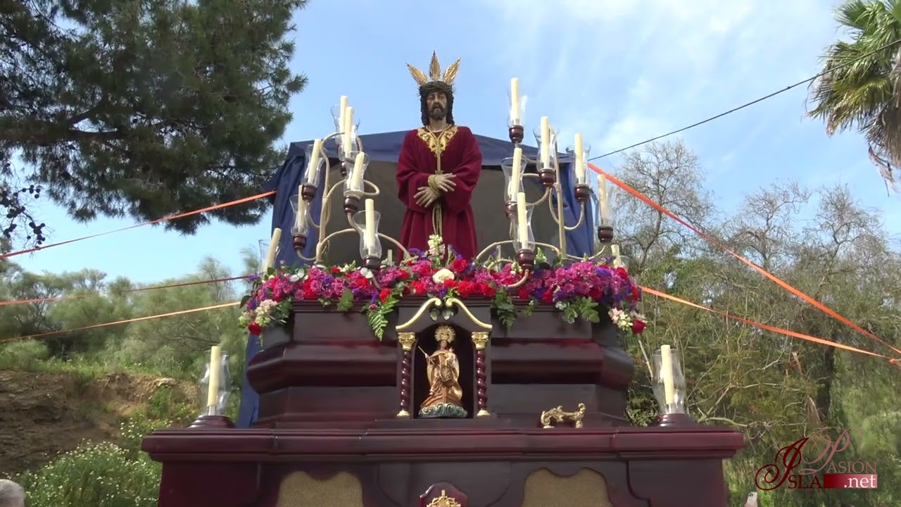 Salida procesional del Cristo de la Sentencia de la Almadraba | 4K | 2025