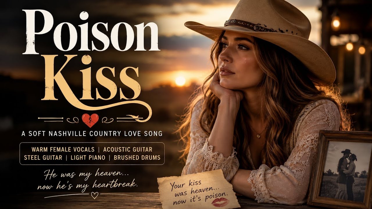 Poison Kiss | Soft Nashville Style Country Love Song | Tam Country Tunes