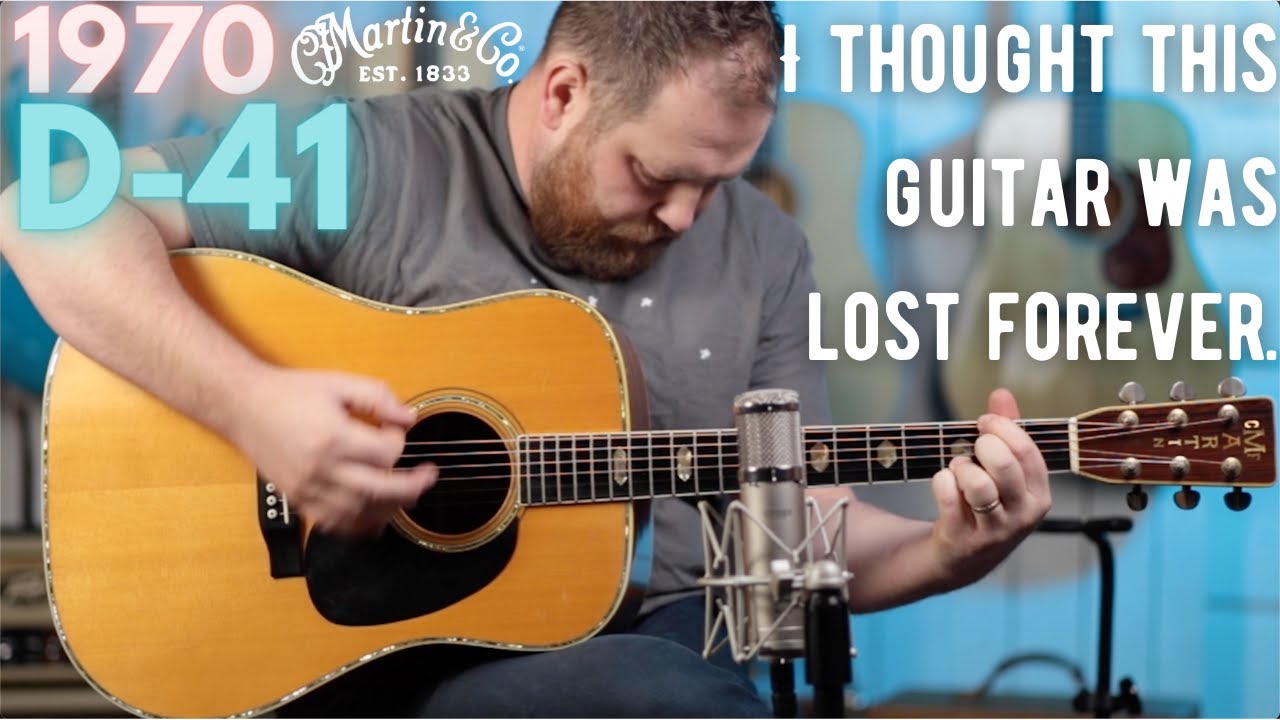 I thought this 1970 @Martin Guitar D-41 was lost forever...