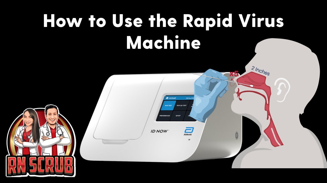 How to Use the ID Now Rapid Virus Machine | Abbott