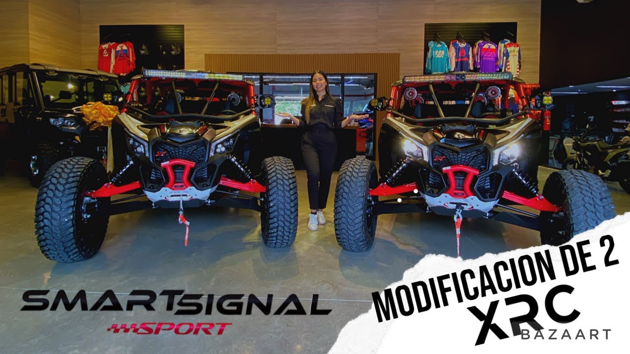 Modificando 2 Can-Am maverick XRC
