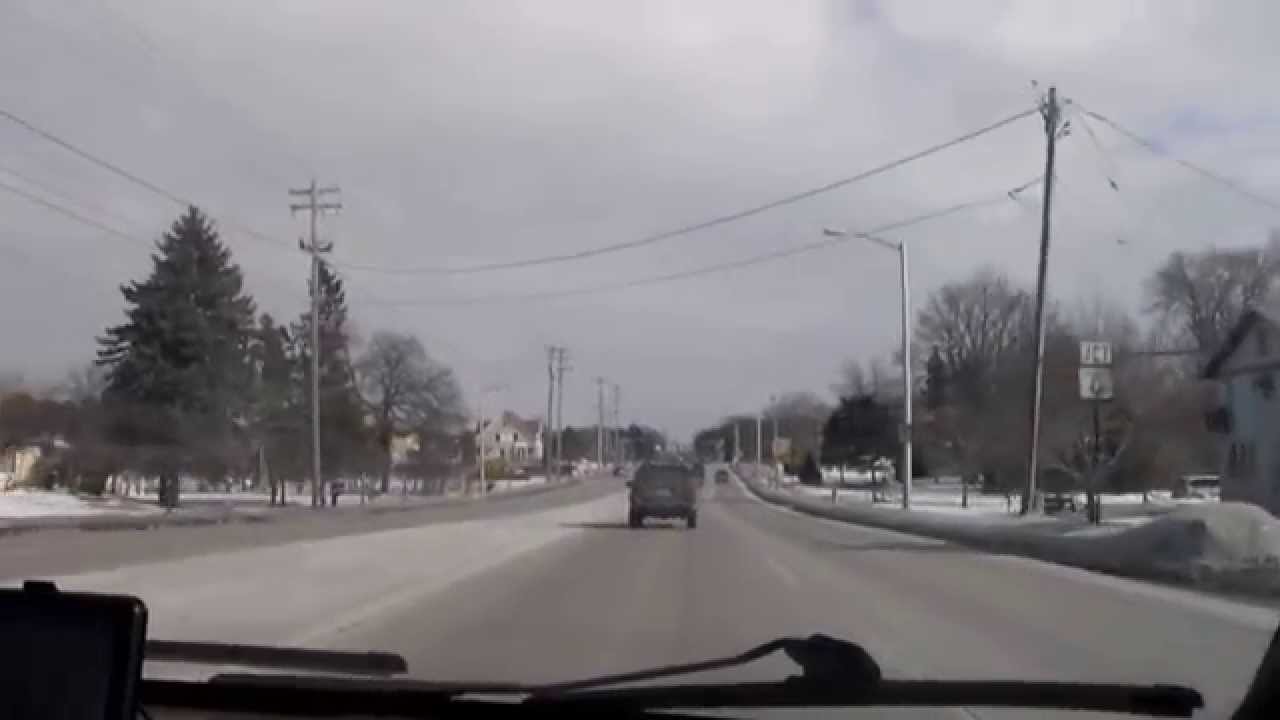 Driving to West bend and into Horicon Wisconsin