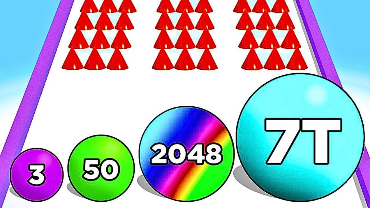 Ball Run 3D Run - Max Level Satisfying ASMR Gameplay