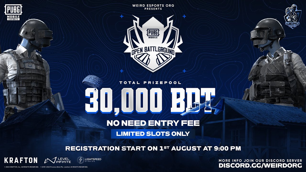 🔥 PMOB OFFICIAL TRAILER | WEIRD ORG IS BACK | 30,000 BDT PRIZEPOOL | PUBG MOBILE TOURNAMENT 2025