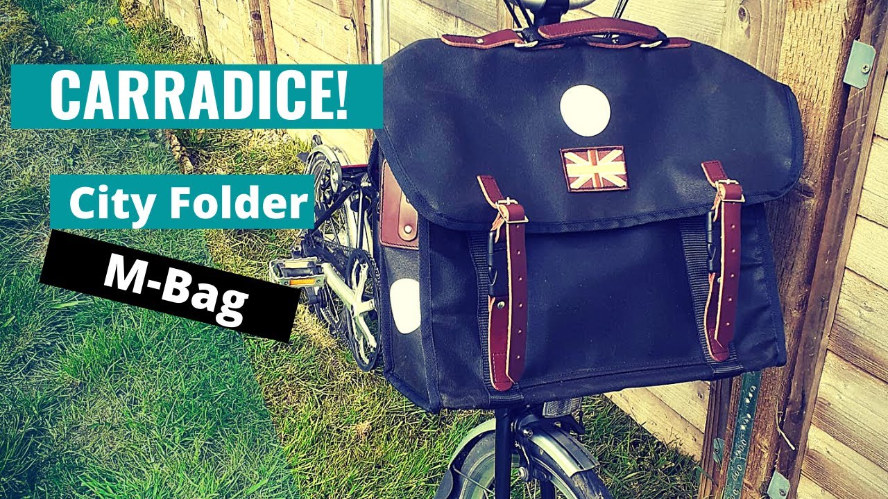 Brompton - Quick look at the  Carradice City Folder M Bag