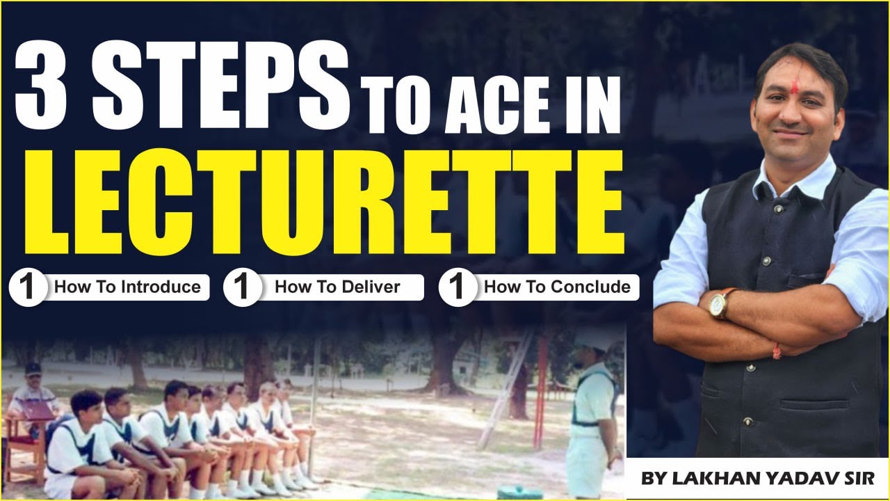 3 Steps To Ace In Lecturette || Lecturette in ssb | ssb Lecturette in SSB INTERVIEW