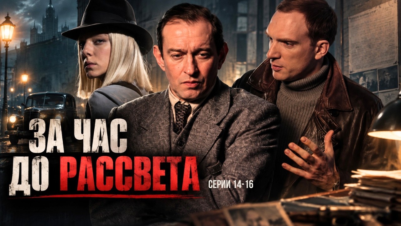 Финальные серии триллера | ЗА ЧАС ДО РАССВЕТА | Хит среди ретро-детективных сериалов