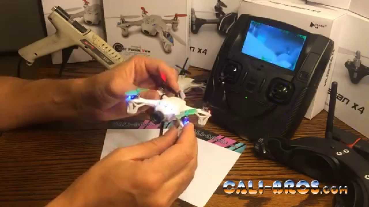 Fisheye and Antenna Must Do Mods, Hubsan FPV~Cali-Bros.com