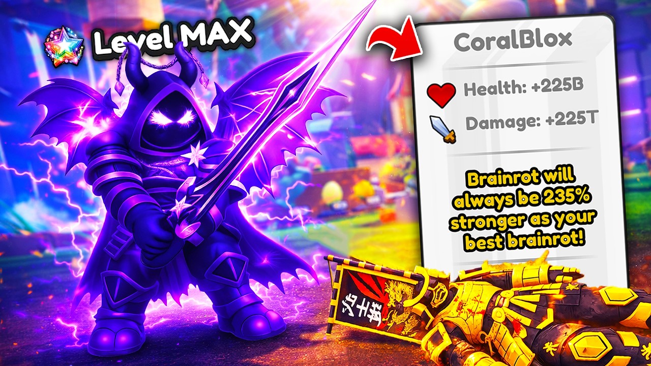Unlocking MAX LEVEL CoralBlox In Brainrot Evolution! (Roblox)