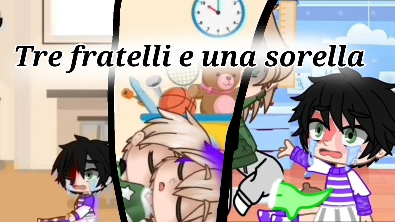 GLMM ita ~tre fratelli e una sorella♡~ 1/?