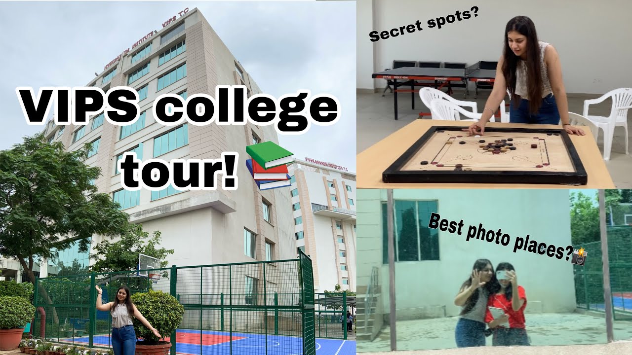 VIPS College tour! (Secret spots revealed)