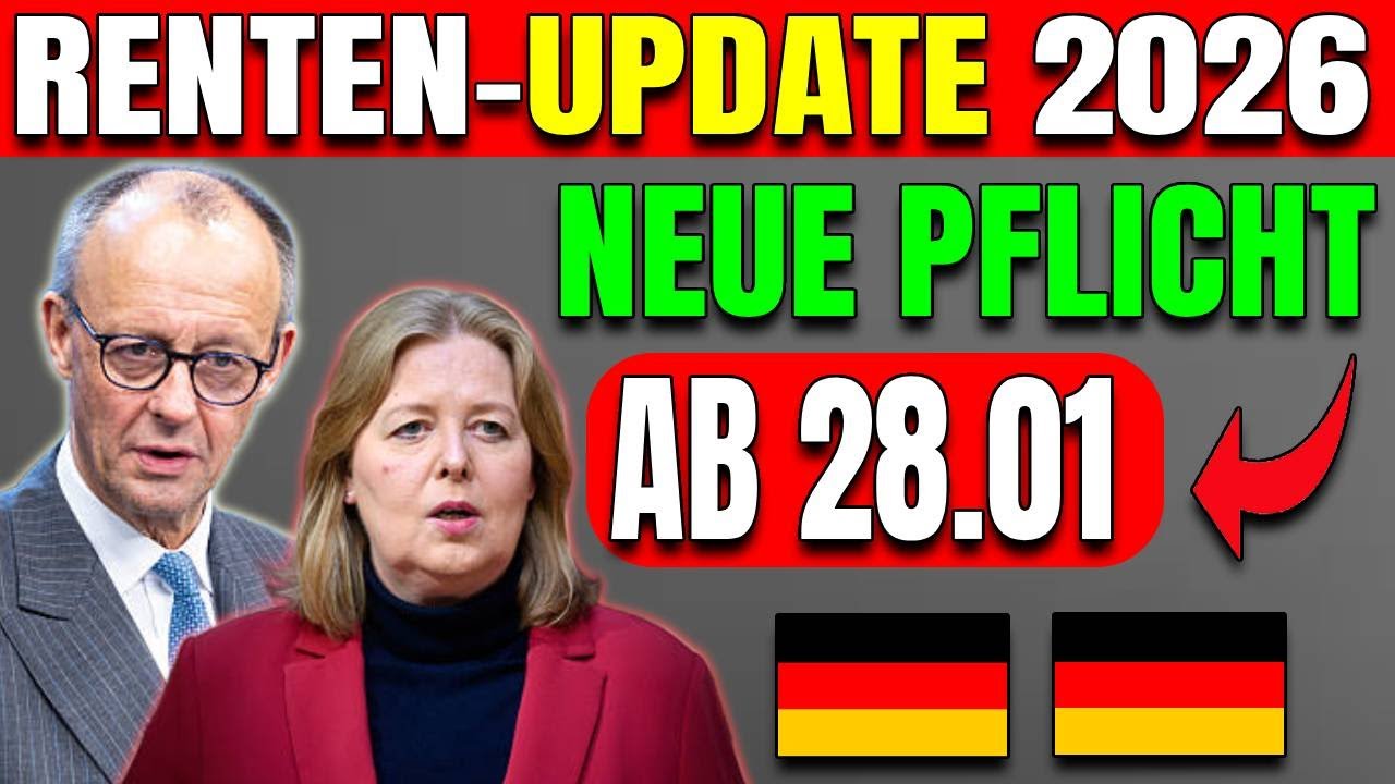 ⚠️ Achtung Rentner Ab 28  Januar 2026 gilt eine wichtige neue Pflicht