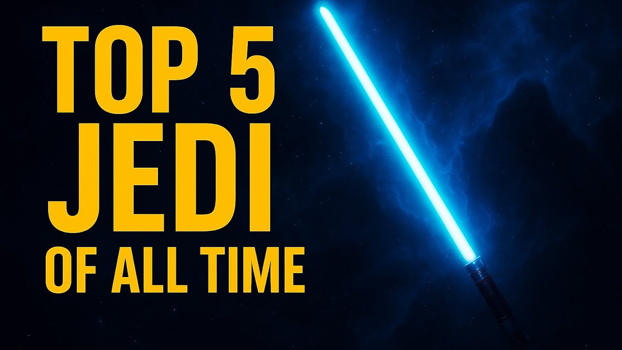 Top 5 FAVORITE Jedi of ALL TIME