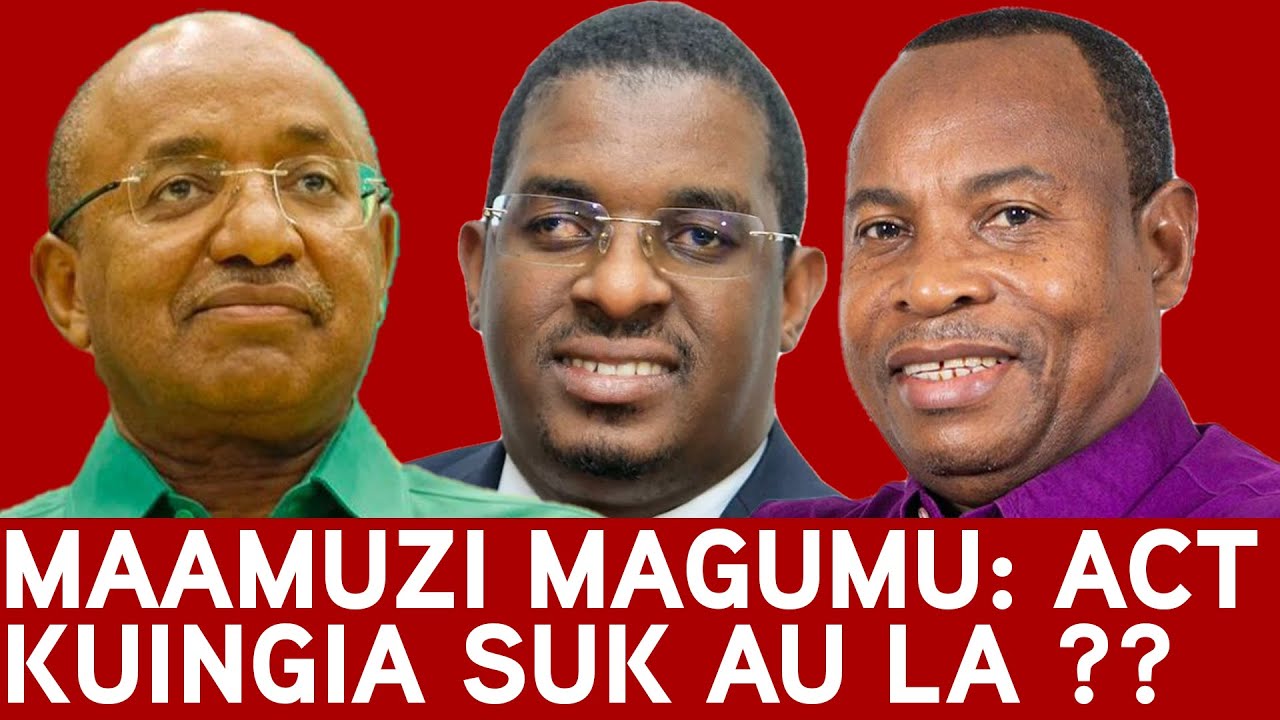 JEURI YA ACT WAZALENDO: 