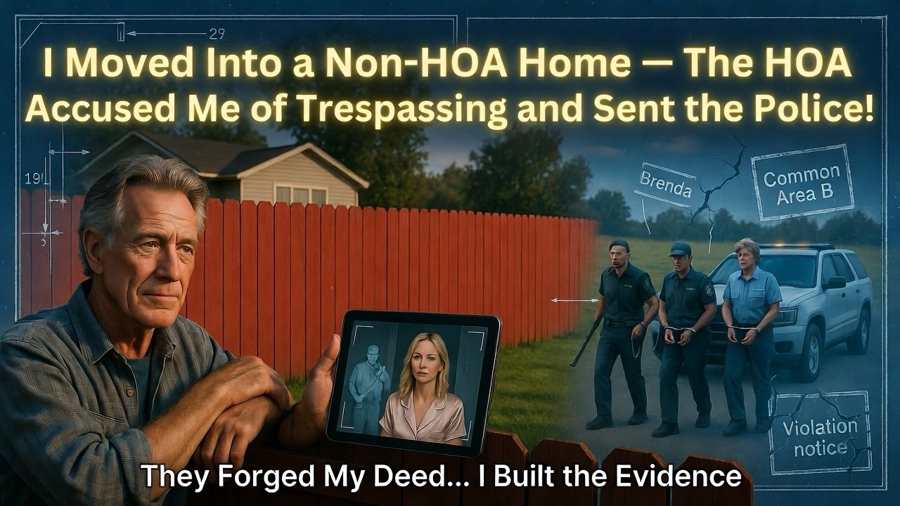 I Moved Into a Non-HOA Home — The HOA Accused Me of Trespassing and Sent the Police!”