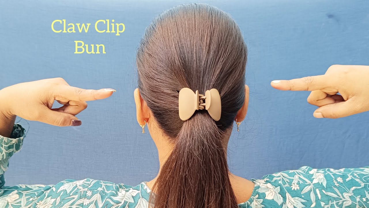 5 EASY Claw Clip Hairstyles You Can Do In 5 Minutes! ⏰