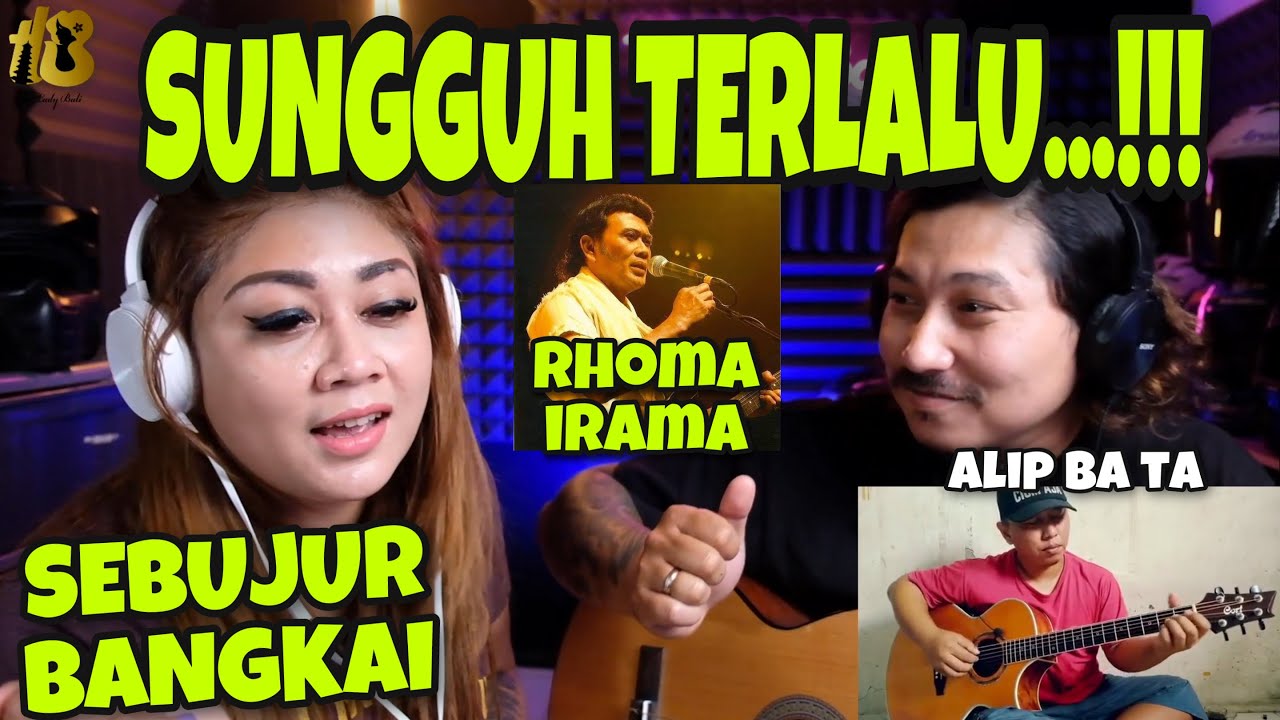 AUTO GOYANG JEMPOL, SEBUJUR BANGKAI - RHOMA IRAMA, ALIP BA TA |VIDEO REACTION| FINGER STYLE