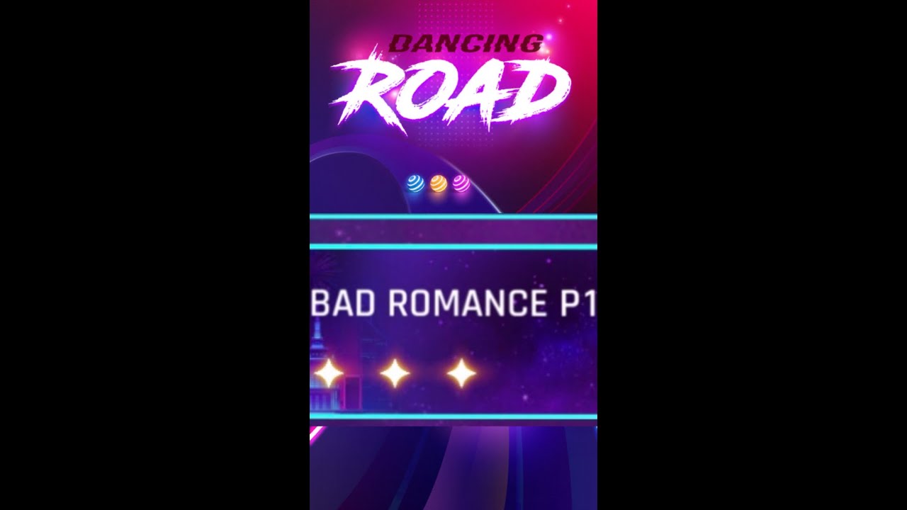 Dancing Road Gameplay - Bad Romance P1 Song
