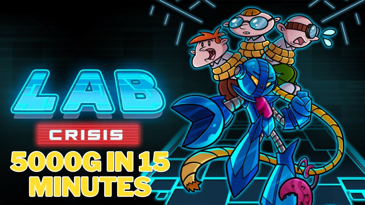 5000G IN 15 MINUTES!! | Lab Crisis 100% Full Game Achievement Guide (glitchy up until 4 minutes)