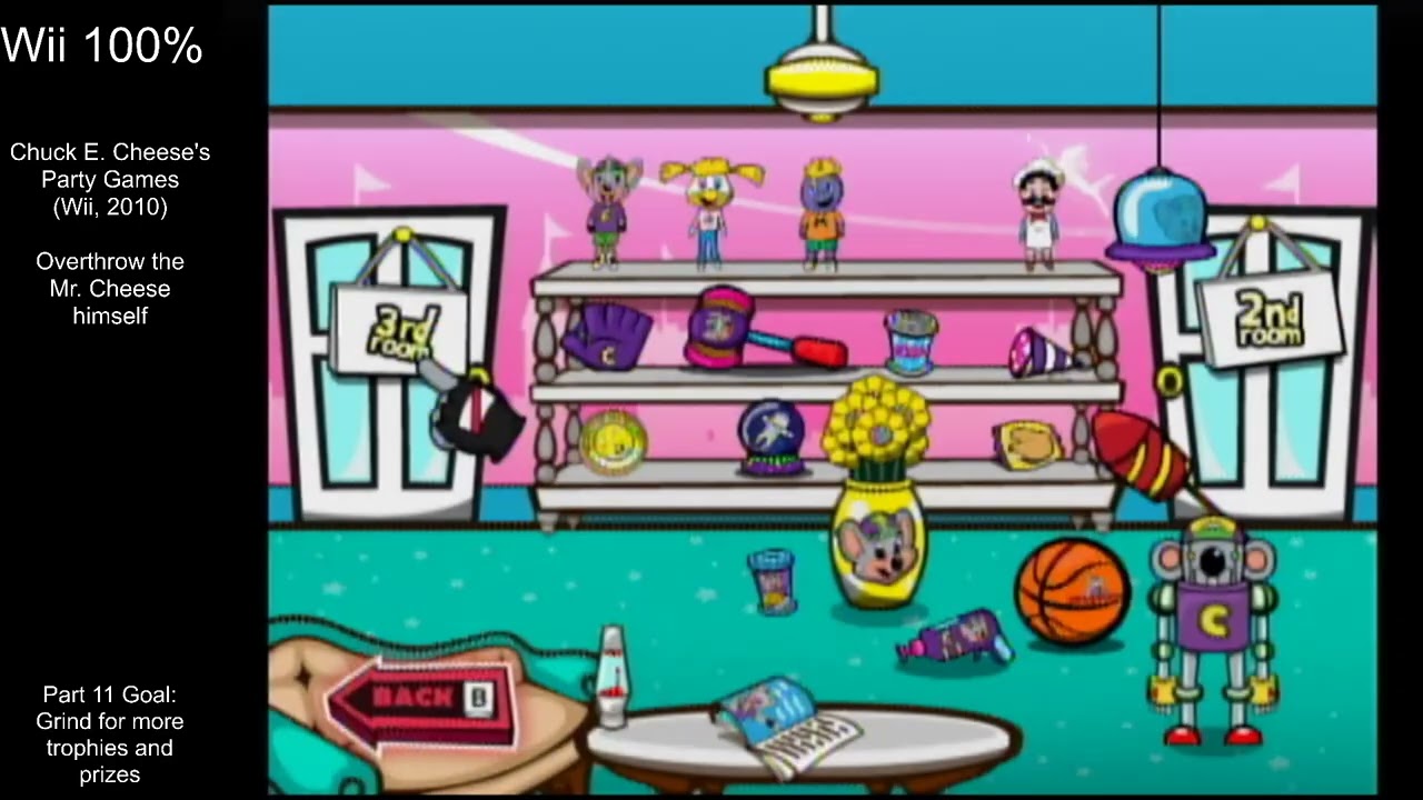 Wii 100% - Chuck E. Cheese's Party Games 100% (Wii, 2010) - Part 11