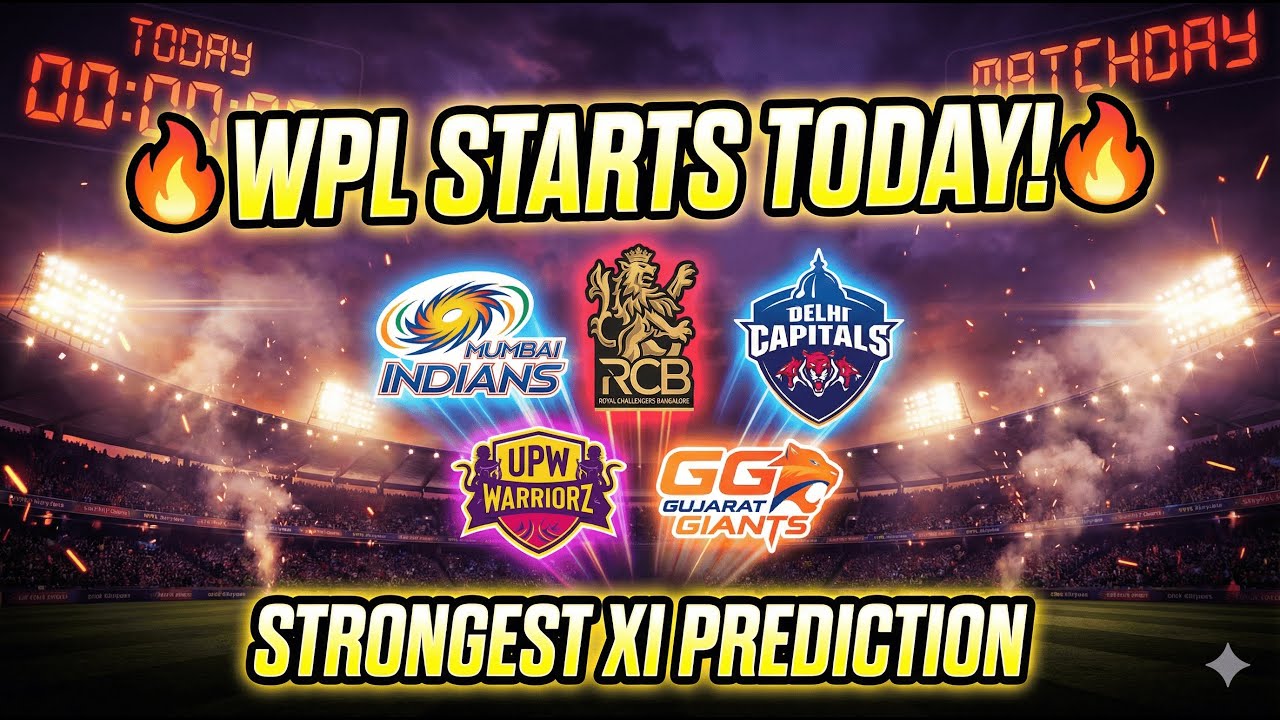 WPL Begins Today! 😱 Best Playing 11 Prediction – All Teams