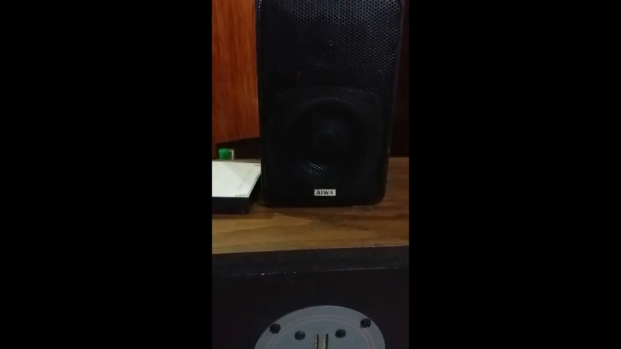 Aiwa SC11Y Mini-spkrs ''can't smile without you '''   various artist