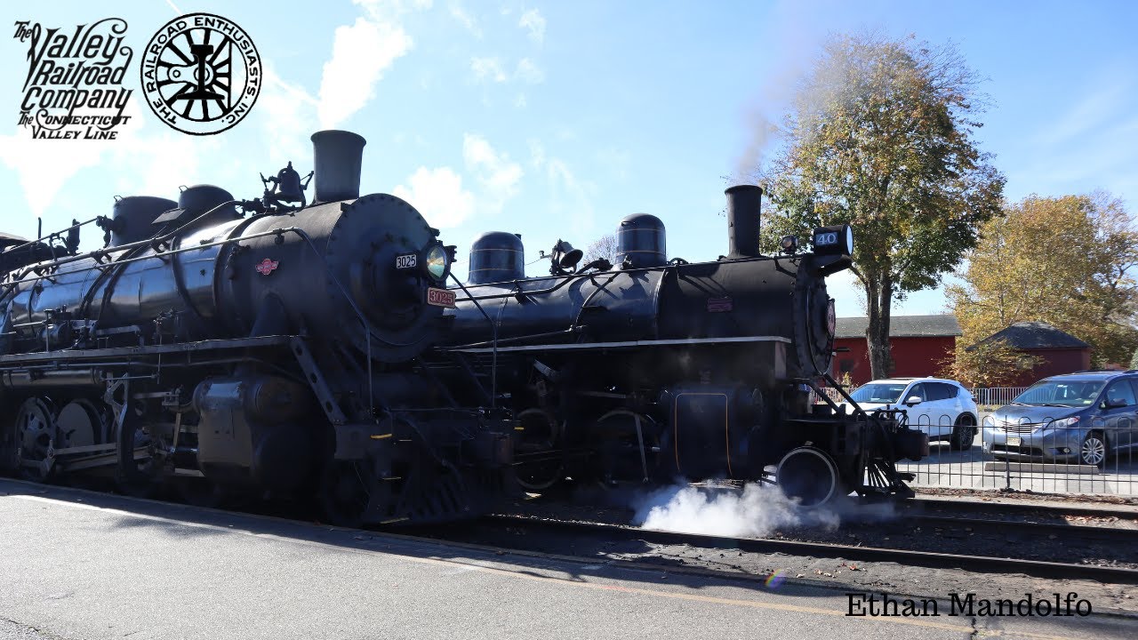 The 2022 MBRE Doubleheader with Valley Railroad #40 and New Haven #3025