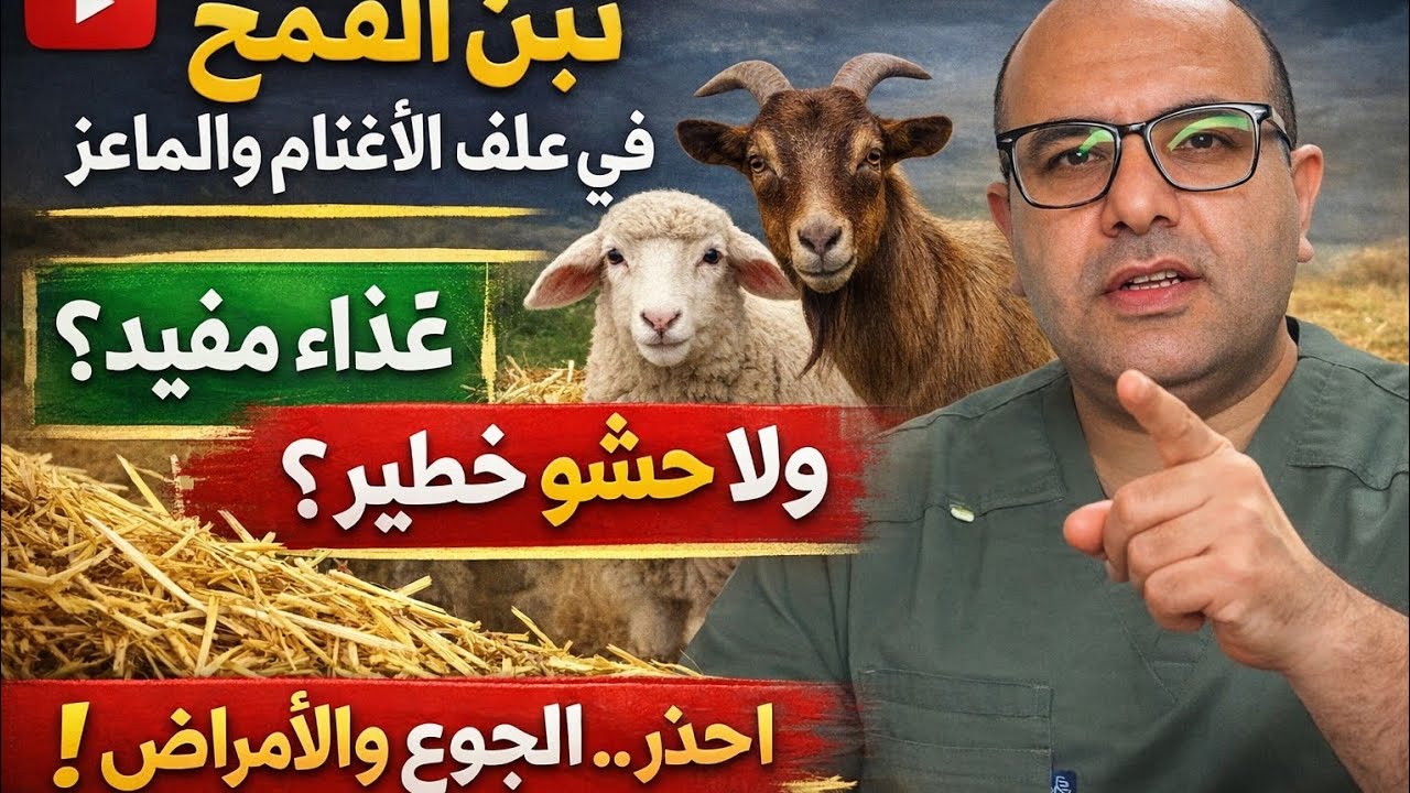 اسرار تغذيه الأغنام والماعز الحلقه (الثالثه), تبن القمح: غذاء أم خدعة؟ |