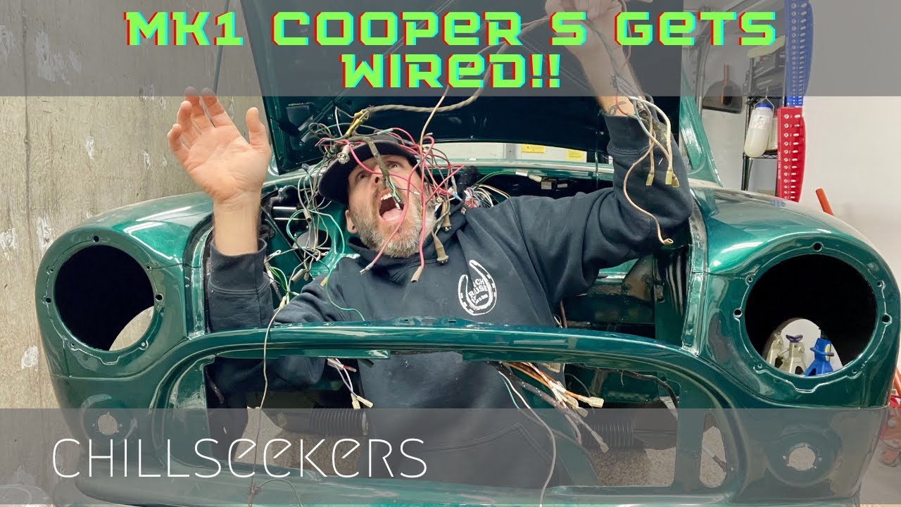 1966 Austin Mini Cooper S gets fitted with a new loom!!