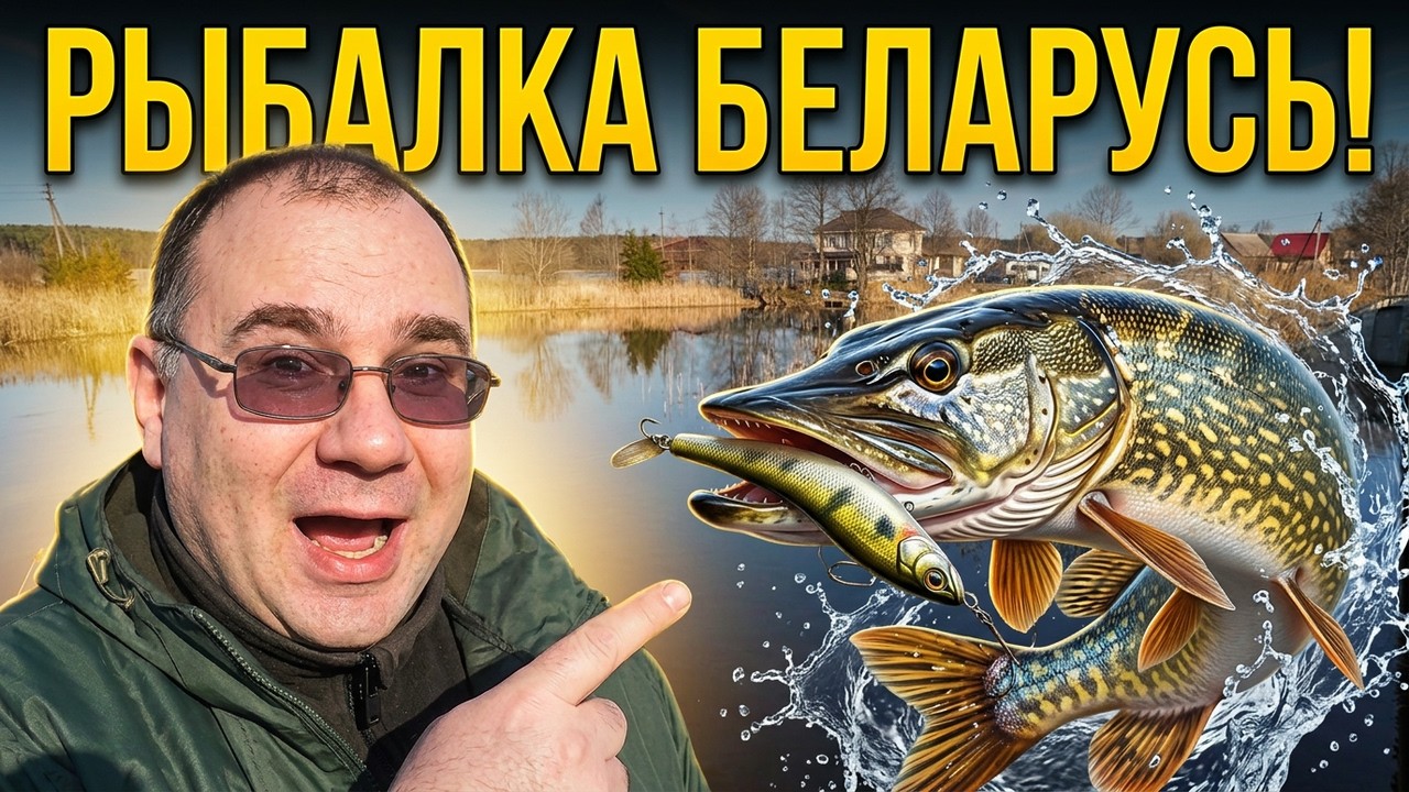 Рыбалка Беларусь Весна!  Спиннинг Maximus Butcher.
