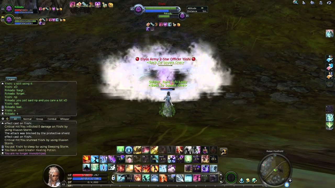 Aion 4.8 pvp Sorc vs Sorc Riikadu vs Yiishi