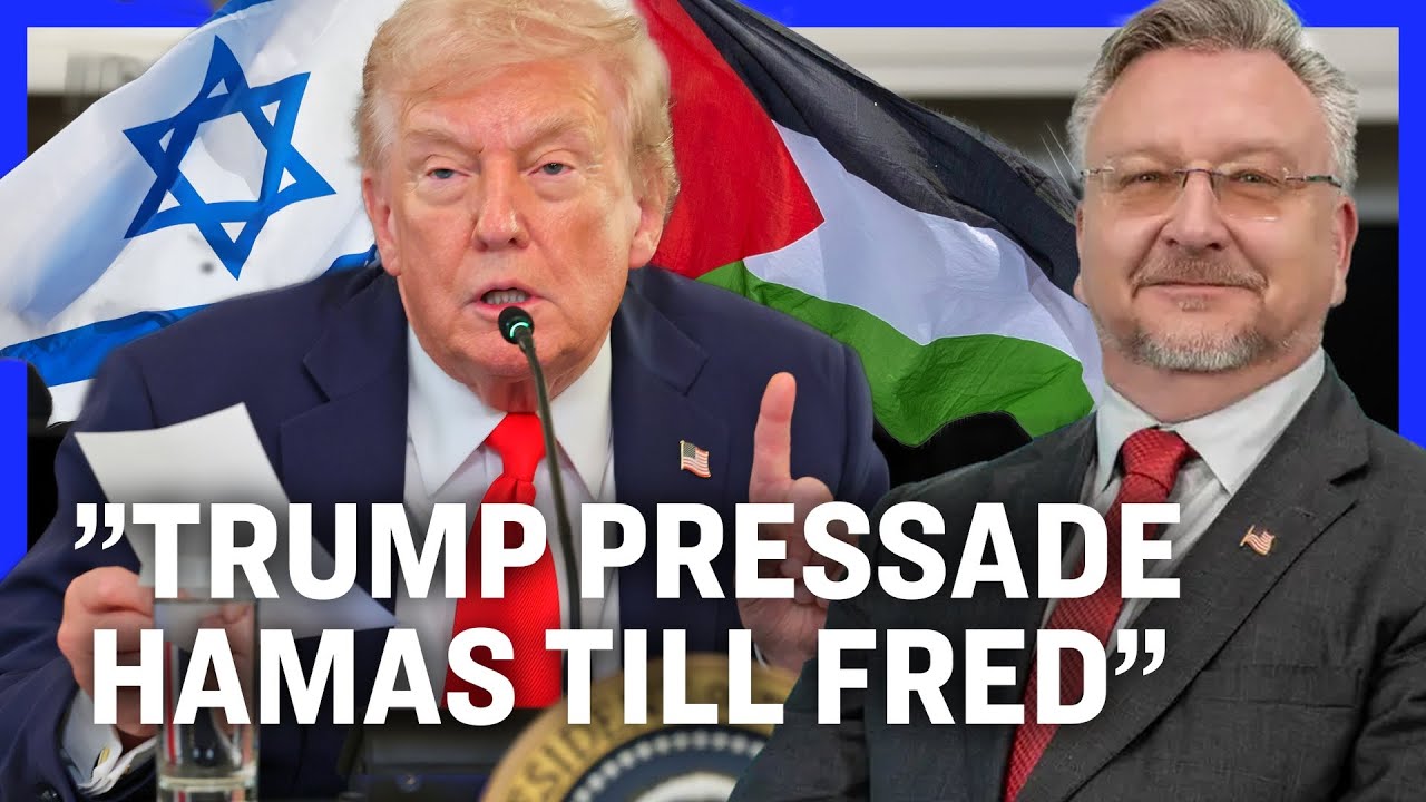 Edwardsson: Trumps ultimatum pressade fram fredsavtalet