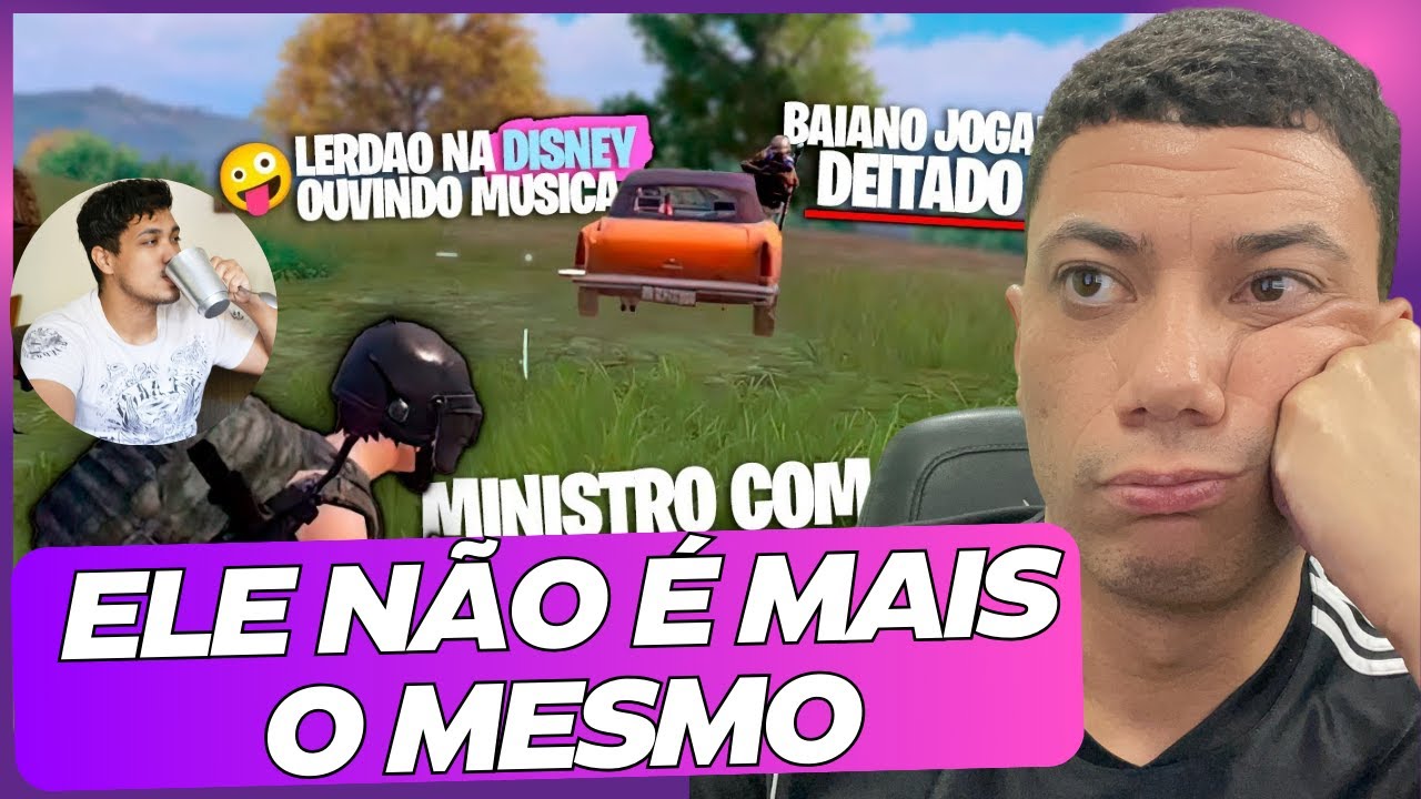 CAIU A JOGABILIDADE?? - LEGUITO REACT MINISTRO PUBG MOBILE