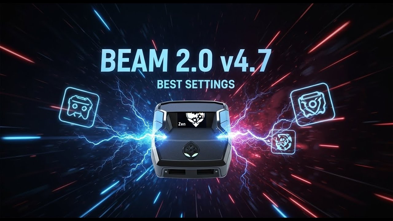 🔥 Configuración DEFINITIVA BEAM 2.0 v4.7 Cronus Zen | Los MEJORES Parámetros para Warzone y más 🎮