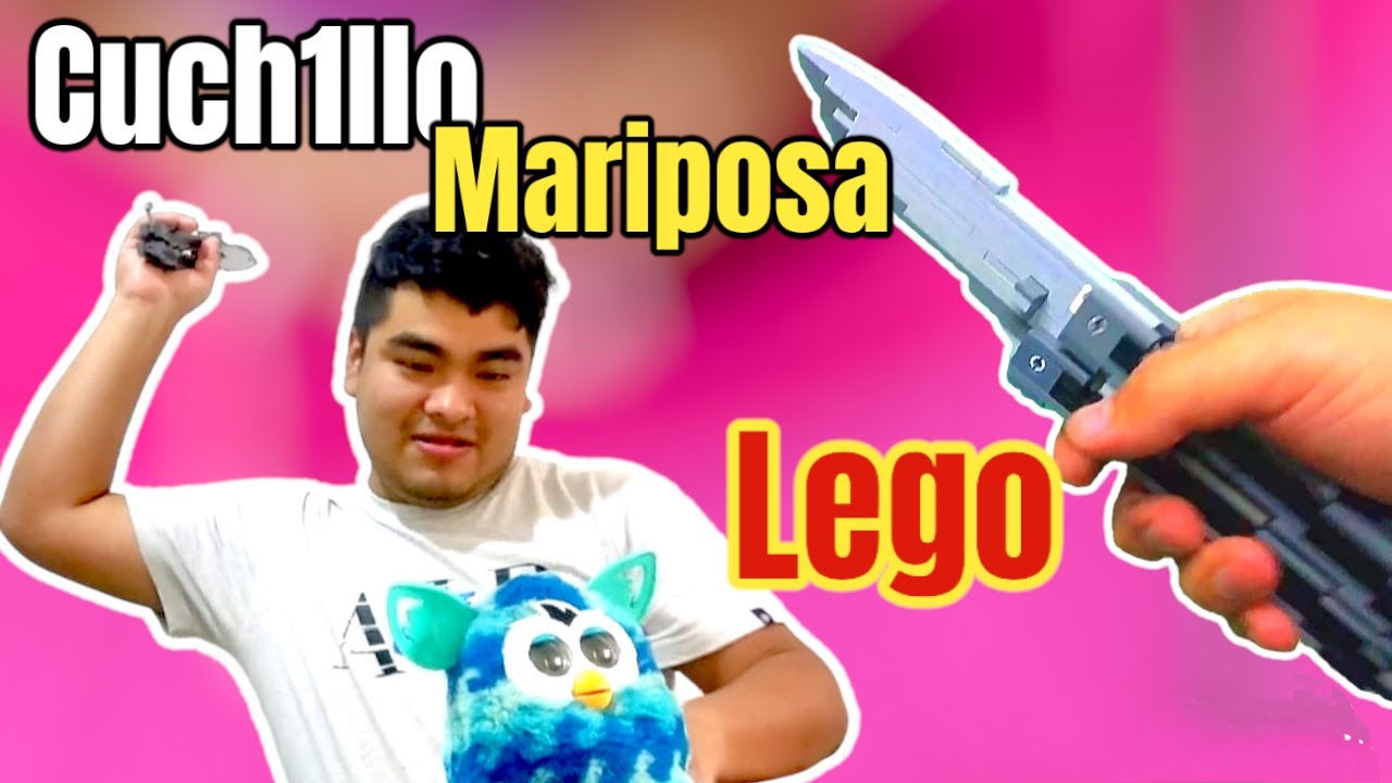 CUCH1LLO mariposa de LEGO