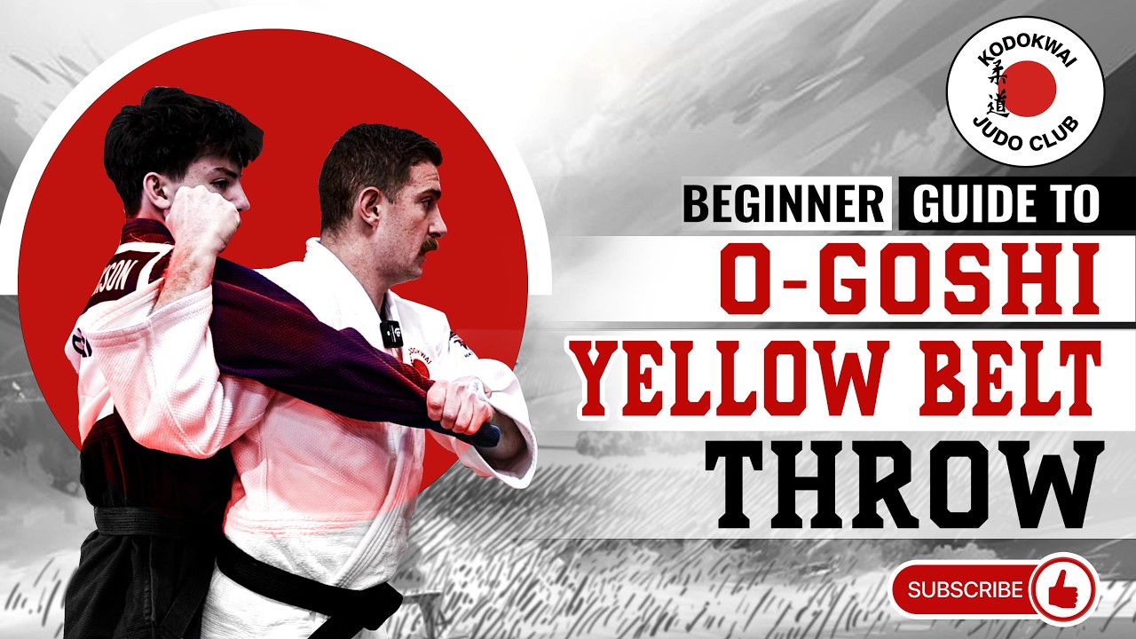 O Goshi Judo Throw Tutorial | Major Hip Throw | Yellow Belt Throw Lesson 1