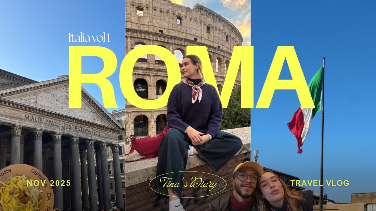 ITALIA VOL 1 - dos días en Roma en noviembre 🍂