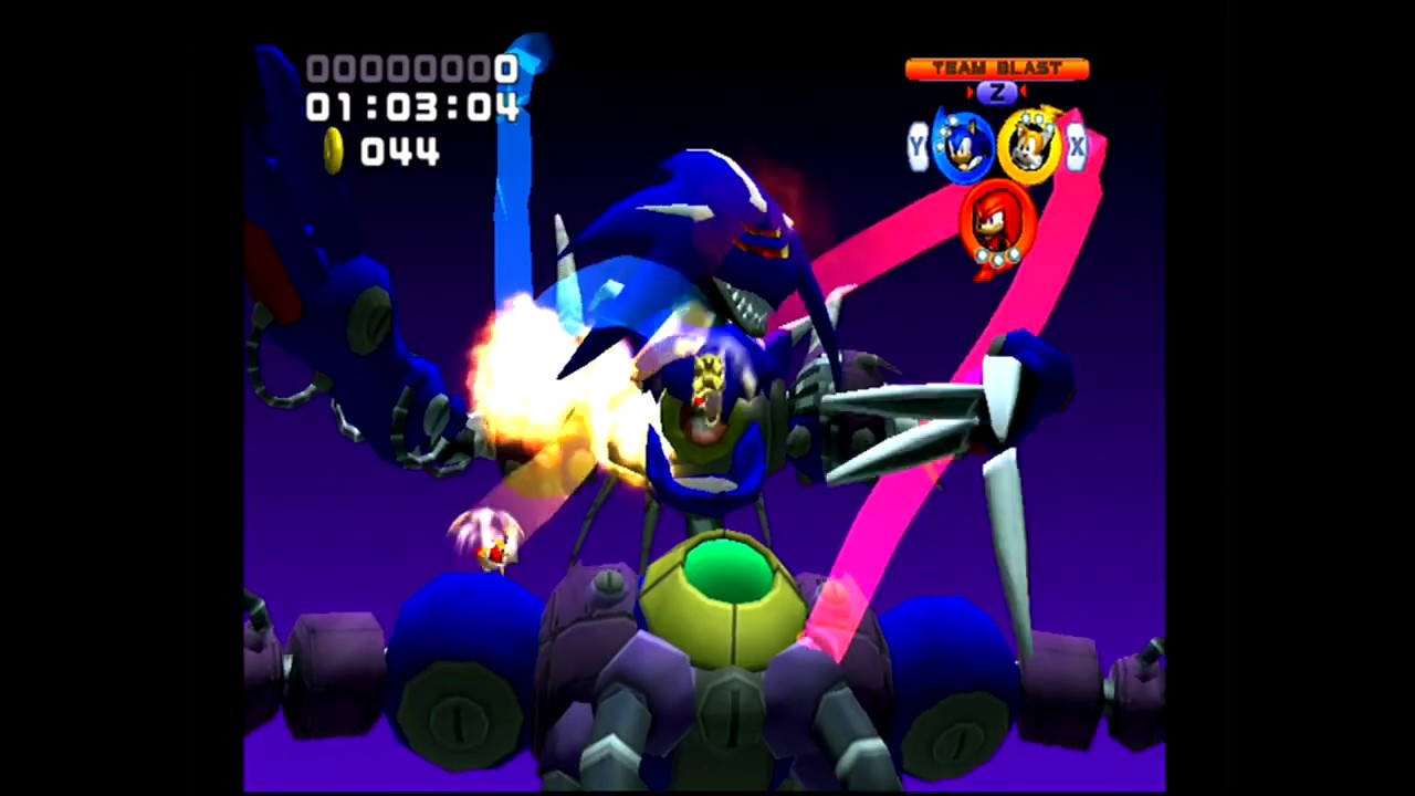 Sonic Heroes (GCN) – Metal Madness/Metal Overlord in 01:06.66