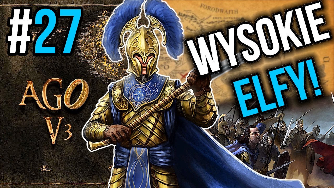 Epickie Miasto THARBAD! (KAMPANIA ELFAMI) | AGO 3.0 - Divide and Conquer Total War | #27