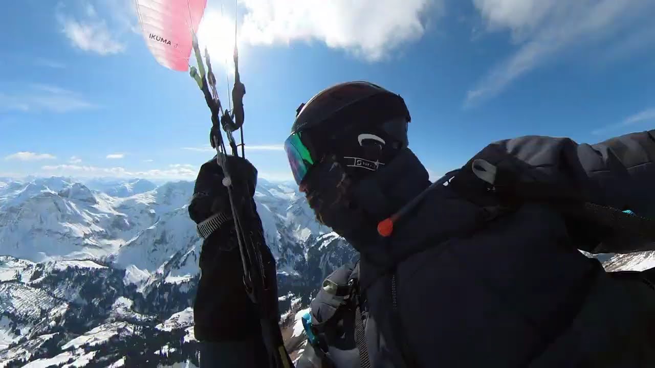 Crosscountry flying form Hochjoch