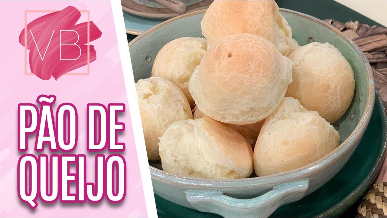 Pão de queijo saudável - Você Bonita (18/06/19)