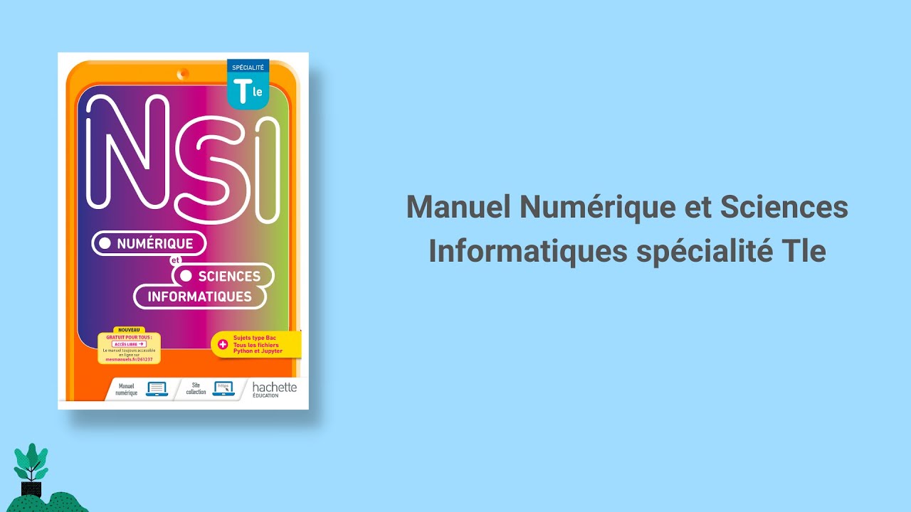 NSI Tle sp&eacute;cialit&eacute; - lyc&eacute;e