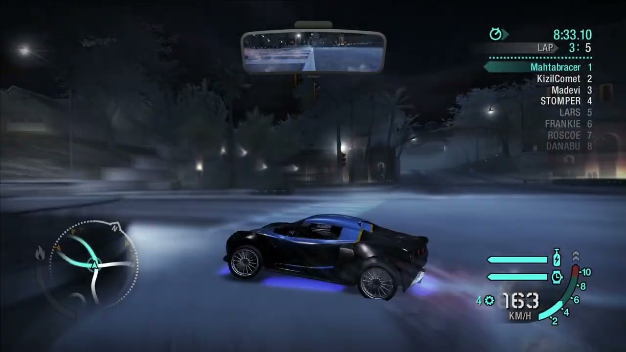 Need For Speed: Carbon - Library Square (Fortuna Race Wars) w/ Neville's Lotus Elise (111R) (5 Laps)