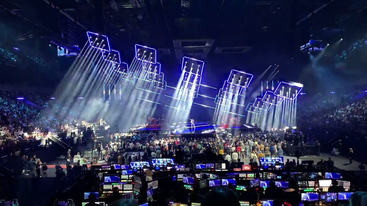 Benjamin Ingrosso medley | Eurovision 2024, from the audience