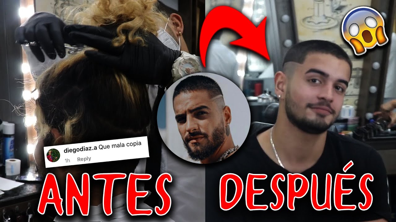 ME RAPÉ el CABELLO como MALUMA y así reaccionaron mis SEGUIDORES...
