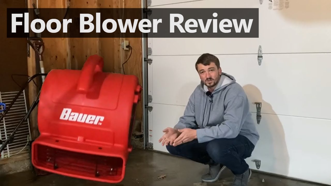 Harbor Freight - BAUER Floor Blower - 1000 CFM